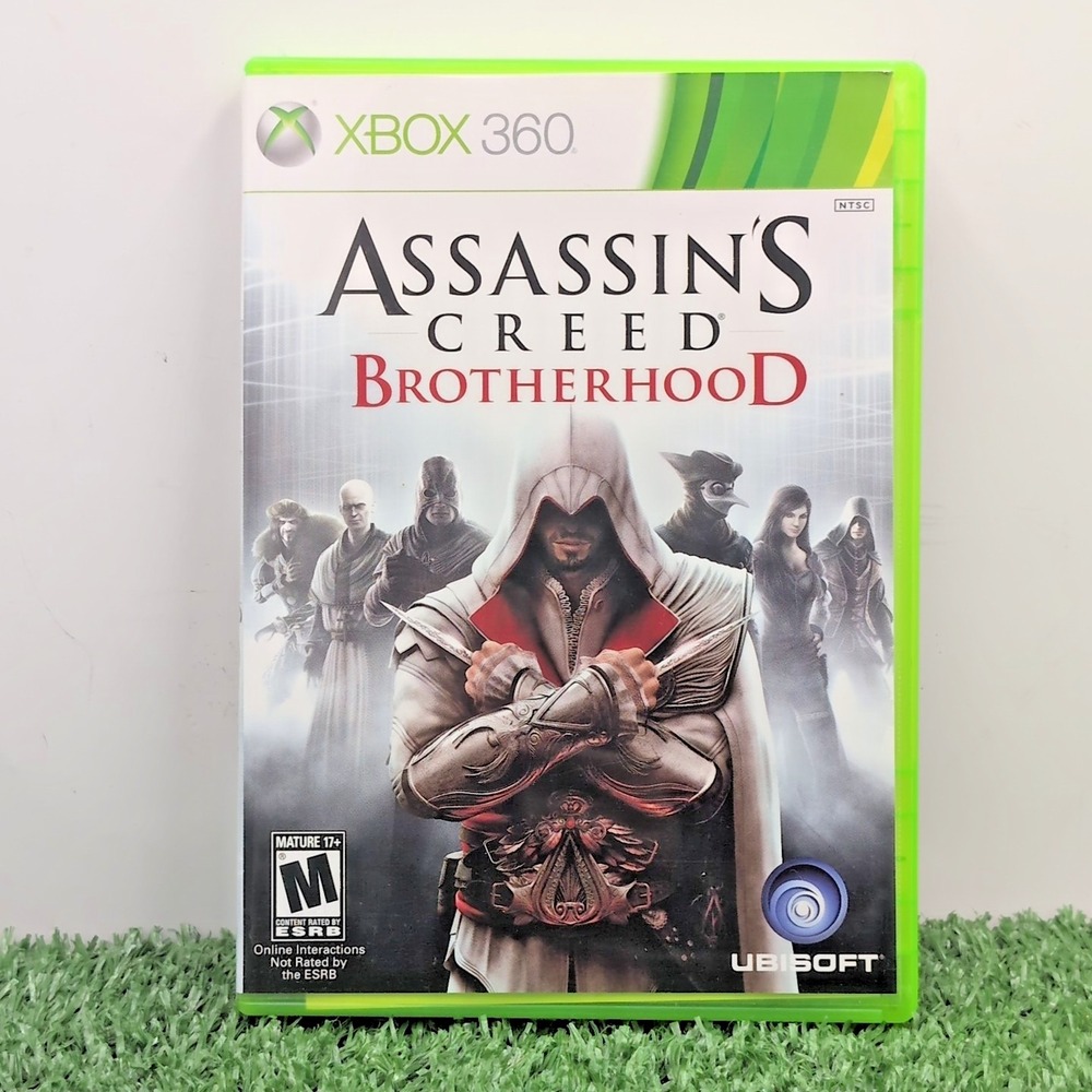 Assassin's Creed Brotherhood‎ Xbox 360 Video Game (2009 Action)